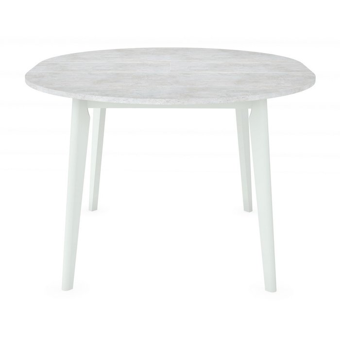 Стол обеденный раскладной Oslo серо-белого цвета - купить Обеденные столы по цене 30840.0