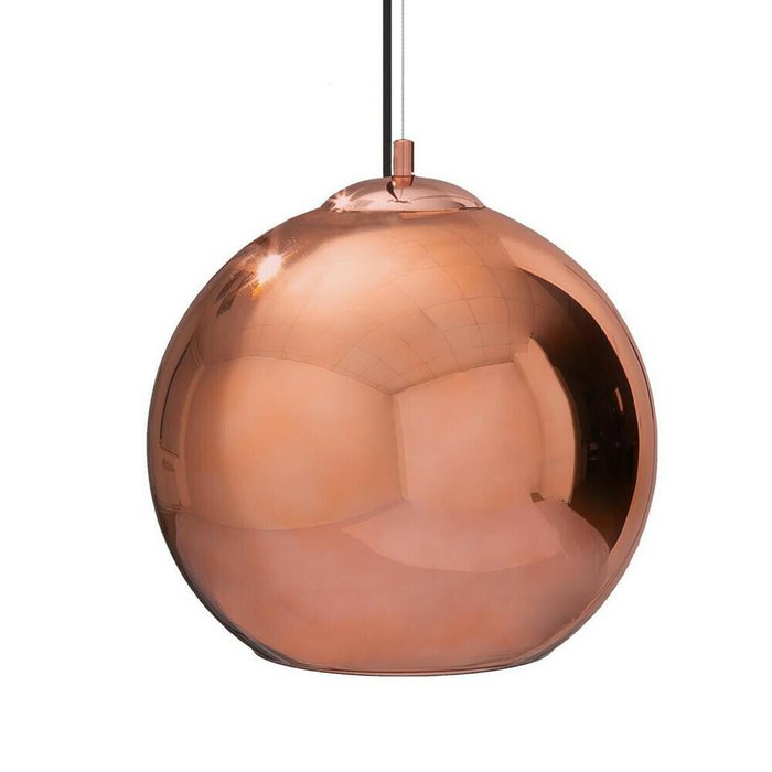Подвесной светильник Copper Shade медного цвета - купить Подвесные светильники по цене 11980.0