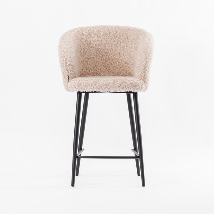 Барный стул Гарда бежевого цвета - купить Барные стулья по цене 16990.0