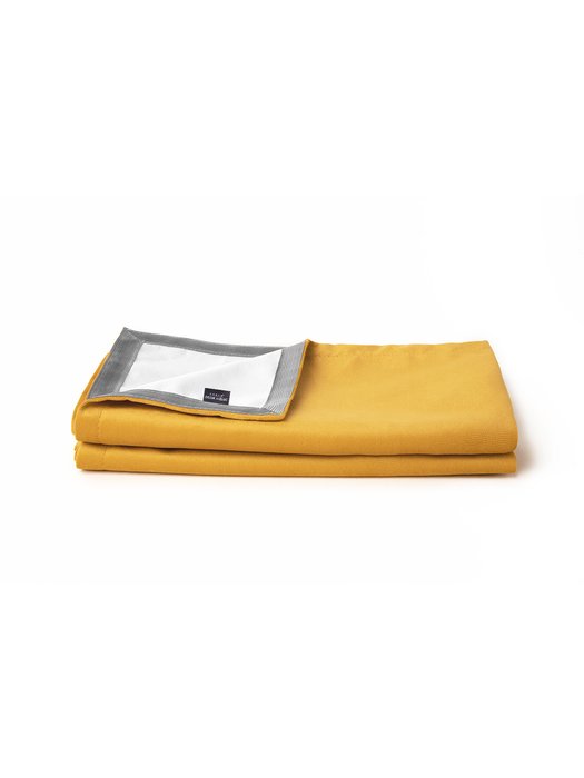 Покрывало-накидка Slim bingo mustard 65x170 желтого цвета - купить Покрывала по цене 780.0