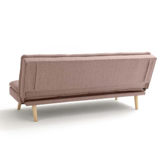 Раскладной диван в стиле минимализм Amagona розового цвета - лучшие Прямые диваны в INMYROOM