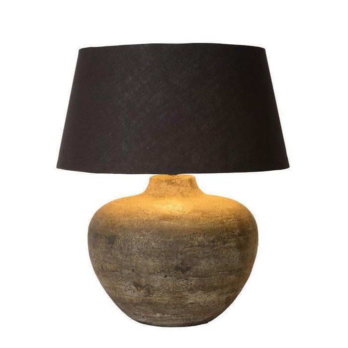 Настольная лампа Ramses с черным абажуром - купить Настольные лампы по цене 38093.0
