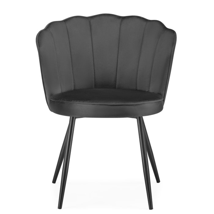 Стул Coral темно-серого цвета - купить Обеденные стулья по цене 5650.0