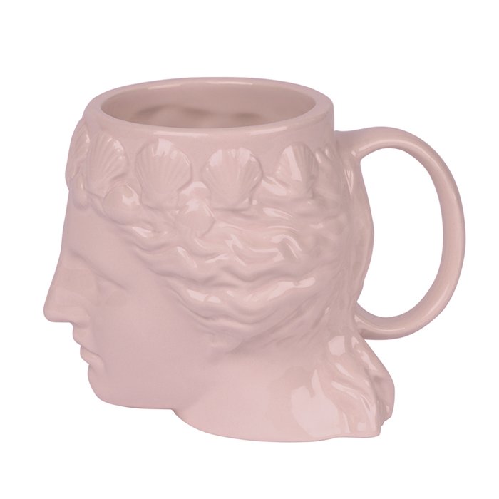 Чашка aphrodite, розовая - купить Для чая и кофе по цене 2100.0