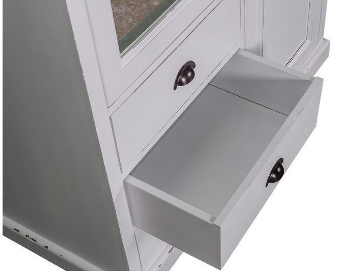 Шкаф-гардероб двухдверный Брюгге с зеркалом   - купить Шкафы распашные по цене 281900.0