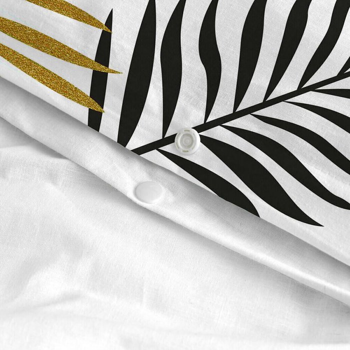 Пододеяльник Blanc Foliage 140х220 белого цвета - купить Пододеяльники по цене 7306.0