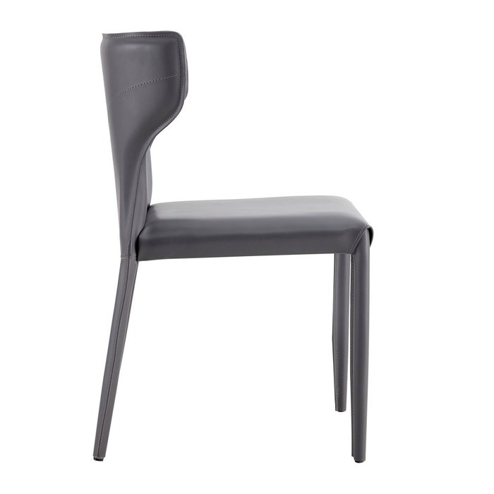 Стул Karl серого цвета - лучшие Обеденные стулья в INMYROOM
