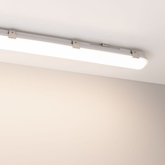 Линейный светильник Arlight ALT-DALLAS-EMERGENCY-L1150-40W Day4000 (WH, 120 deg, 230V) (IP66 Пластик) 060477 - купить Потолочные светильники по цене 12632 Линейный светильник Arlight ALT-DALLAS-EMERGENCY-L1150-40W Day4000 (WH, 120 deg, 230V) (IP66 Пластик) 060477 - купить Потолочные светильники по цене 12632