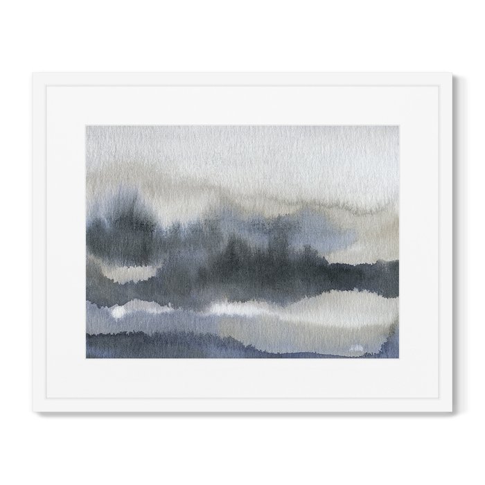 Репродукция картины в раме Forest after the rain - купить Картины по цене 8199.0