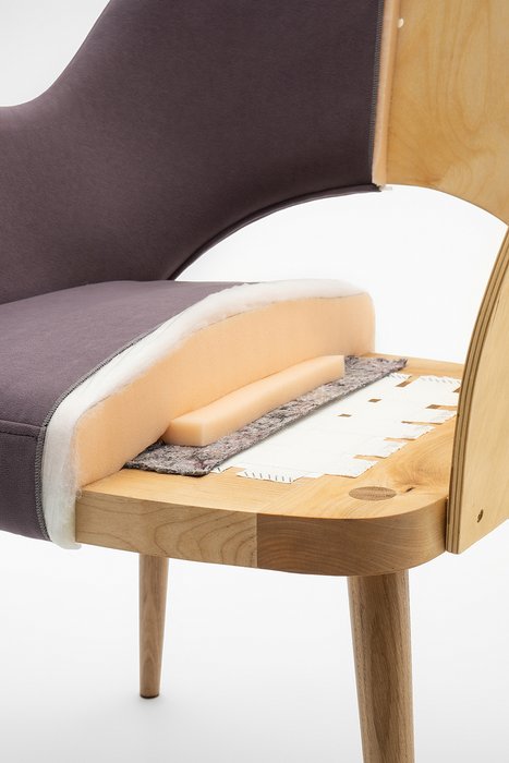 Стул Loft L02 желтого цвета - лучшие Обеденные стулья в INMYROOM Стул Loft L02 желтого цвета - лучшие Обеденные стулья в INMYROOM