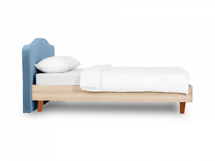 Кровать Queen II Elizabeth 160х200 с изголовьем голубого цвета - лучшие Кровати для спальни в INMYROOM