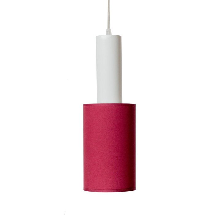 Подвесной светильник Roller с красным абажуром - купить Подвесные светильники по цене 4752.0