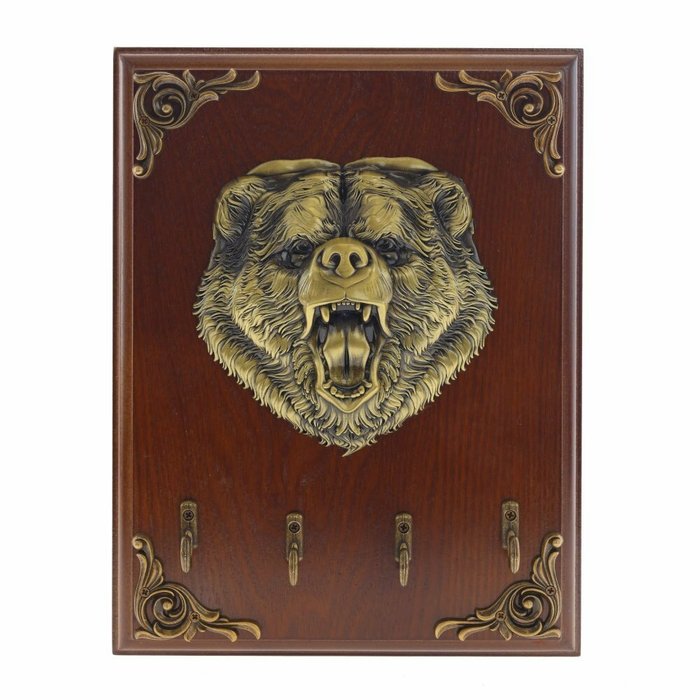 Ключница Bear коричневого цвета Ключница Bear коричневого цвета