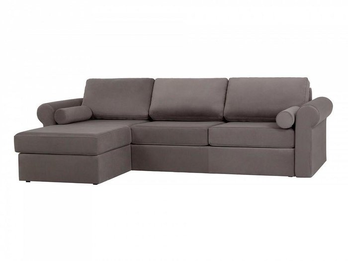 Угловой диван-кровать Peterhof темно-серого цвета - купить Угловые диваны по цене 164340.0