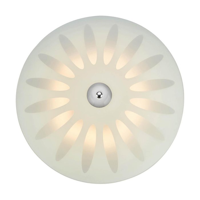 Потолочный светодиодный светильник Petal белого цвета