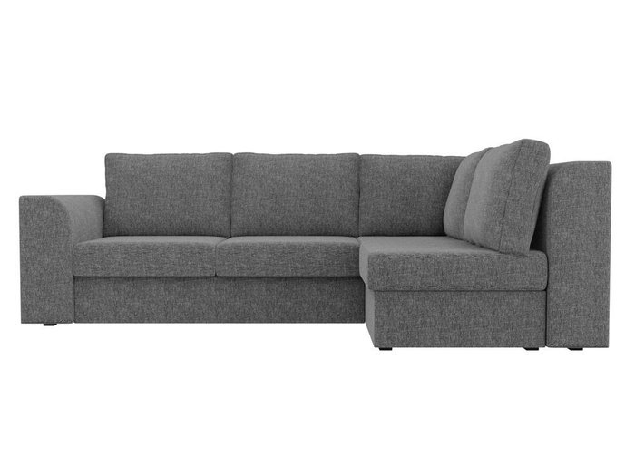Угловой диван-кровать Пауэр серого цвета - купить Угловые диваны по цене 42990.0