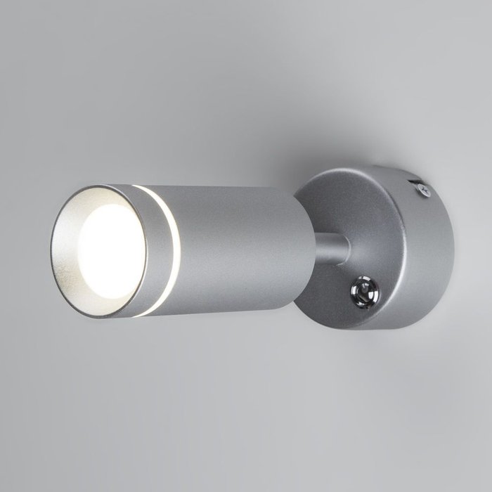 Настенный светодиодный светильник Glory SW LED серебро Glory SW LED серебро (MRL LED 1005) - купить Накладные споты по цене 3450.0