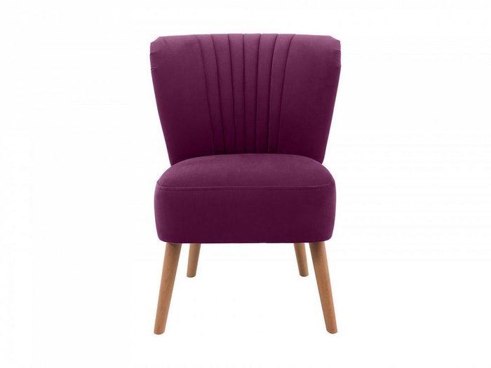 Кресло Barbara фиолетового цвета - купить Интерьерные кресла по цене 20340.0