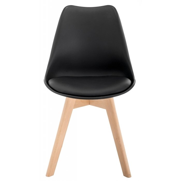 Обеденный стул Bonuss черного цвета - лучшие Обеденные стулья в INMYROOM