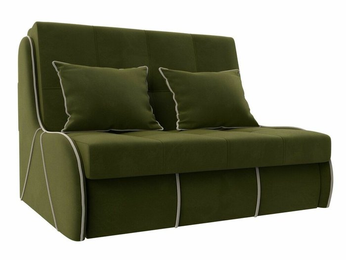 Прямой диван-кровать Риттэр зеленого цвета