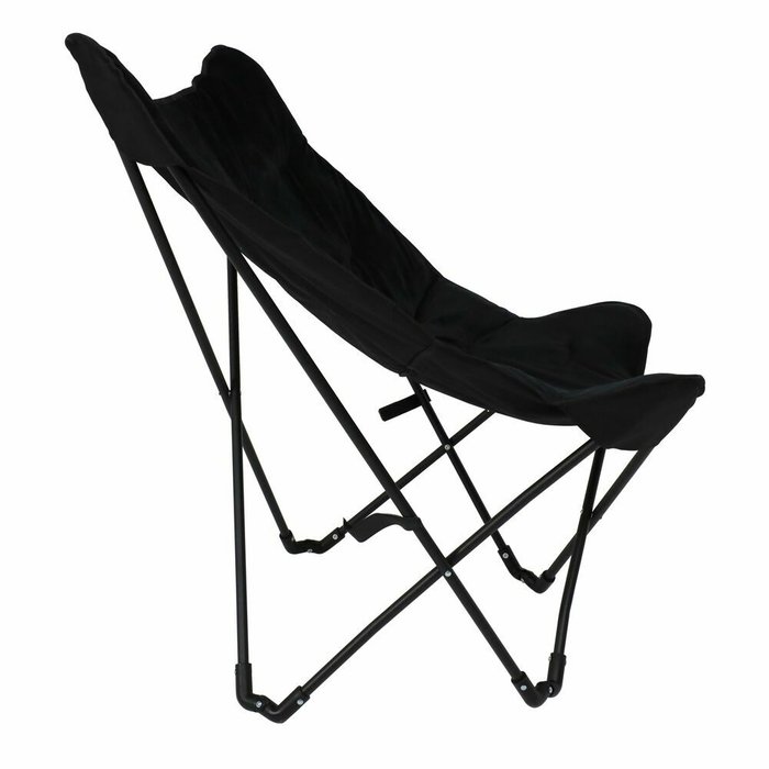 Кресло складное Maggy черного цвета - лучшие Садовые кресла в INMYROOM