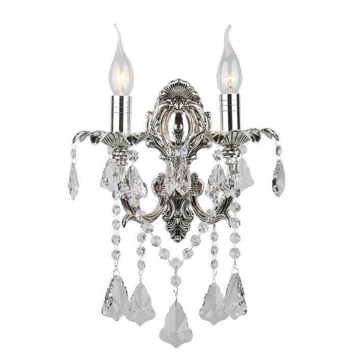 Бра Grosseto OML-77711-02 (металл, цвет серебро) Бра Grosseto OML-77711-02 (металл, цвет серебро)