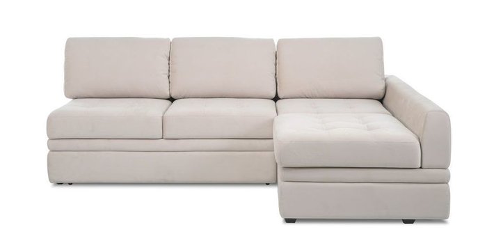 Угловой диван-кровать Бруно бежевого цвета