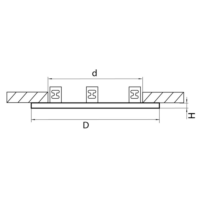 Рамка INTERO 111 Triple ROUND СЕРЫЙ - лучшие Встраиваемые споты в INMYROOM Рамка INTERO 111 Triple ROUND СЕРЫЙ - лучшие Встраиваемые споты в INMYROOM