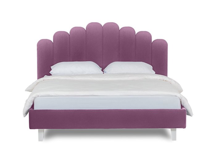 Кровать Queen Sharlotta L 160х200 фиолетового цвета 