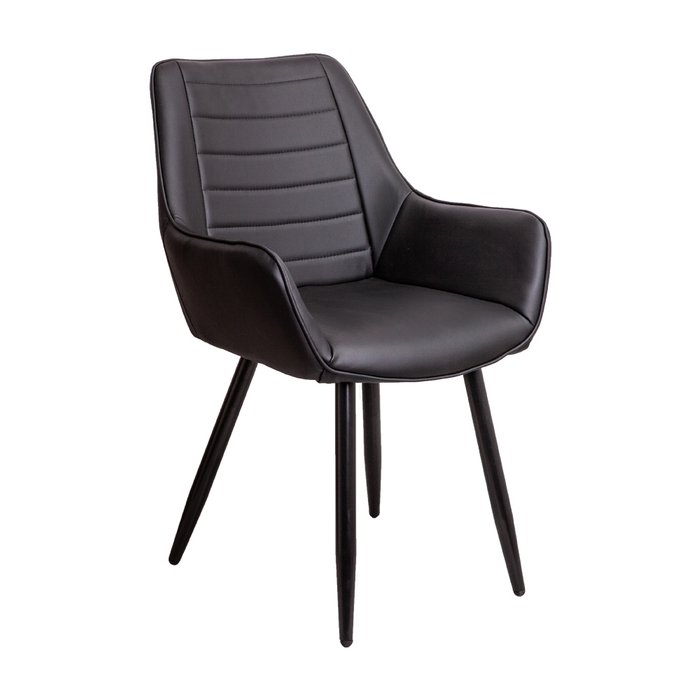 Обеденный стул Gratus черного цвета