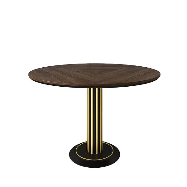 Обеденный стол Silvio коричневого цвета - купить Обеденные столы по цене 184575.0