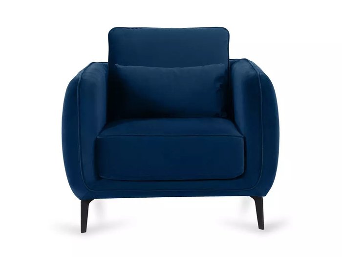 Кресло Amsterdam темно-синего цвета - купить Интерьерные кресла по цене 44400.0