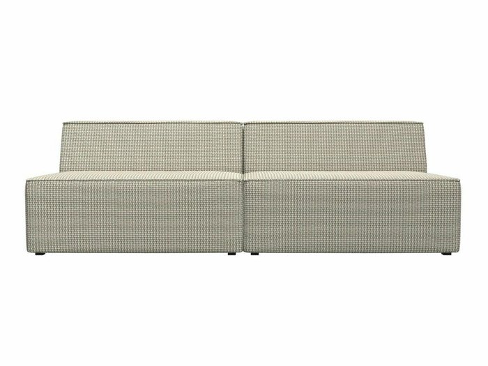 Прямой модульный диван Монс серо-бежевого цвета - купить Прямые диваны по цене 43999.0