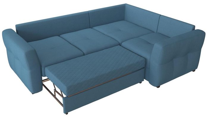 Угловой диван-кровать Манхеттен Bitte синего цвета - купить Угловые диваны по цене 29650.0