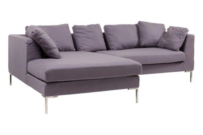 Диван Charles фиолетового цвета - купить Угловые диваны по цене 207000.0