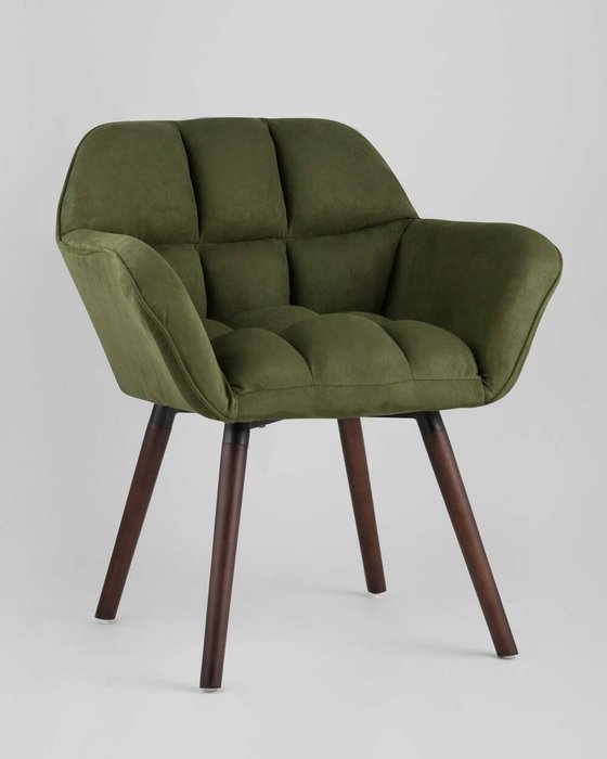 Стул Брайан темно-зеленого цвета - купить Обеденные стулья по цене 16990.0