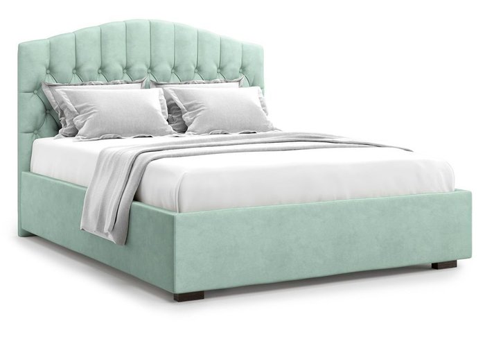 Кровать с подъемным механизмом Lugano 140х200 мятного цвета - купить Кровати для спальни по цене 40000.0
