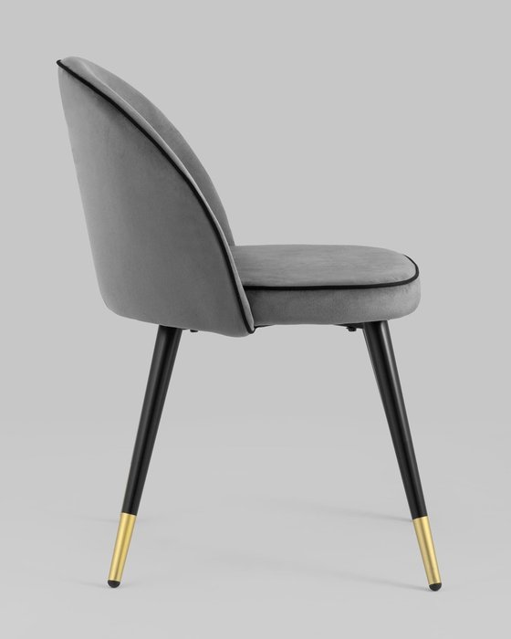 Стул Gabi Lux серого цвета - лучшие Обеденные стулья в INMYROOM