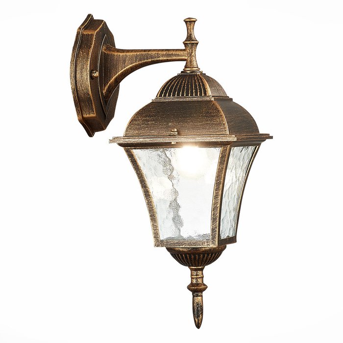 Светильник уличный настенный Domenico бронзового цвета - купить Настенные уличные светильники по цене 2358.0