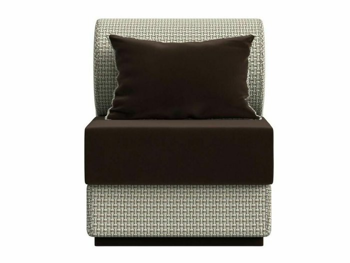 Кресло Кипр бежево-коричневого цвета - купить Интерьерные кресла по цене 23999.0