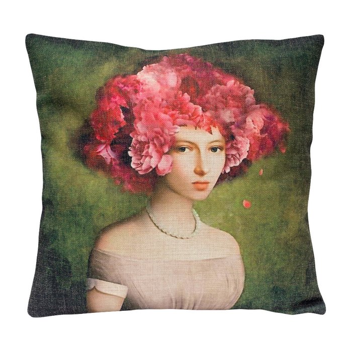 Декоративная подушка «Розовый аметист»