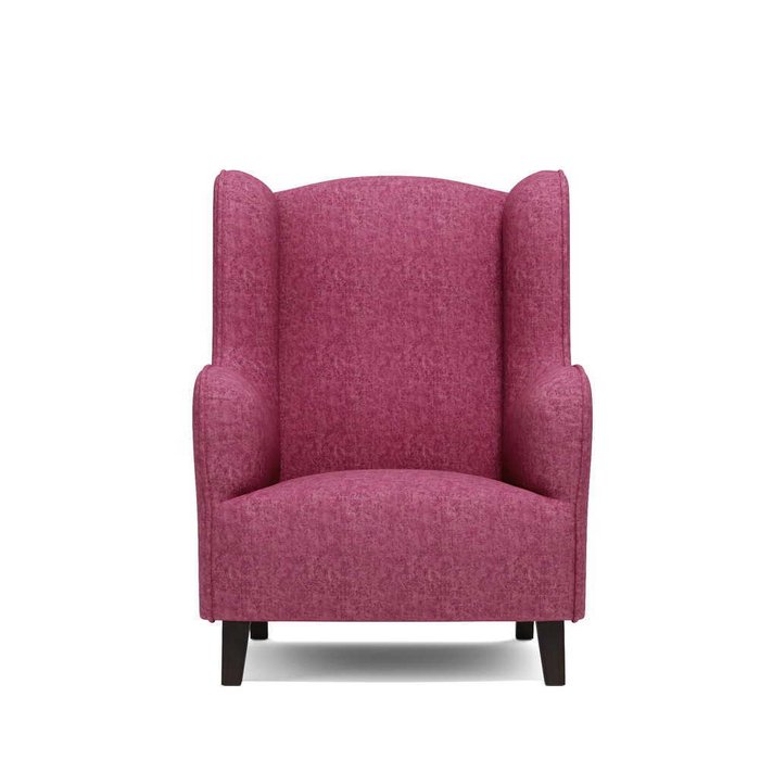 Кресло Теодор красного цвета - лучшие Интерьерные кресла в INMYROOM