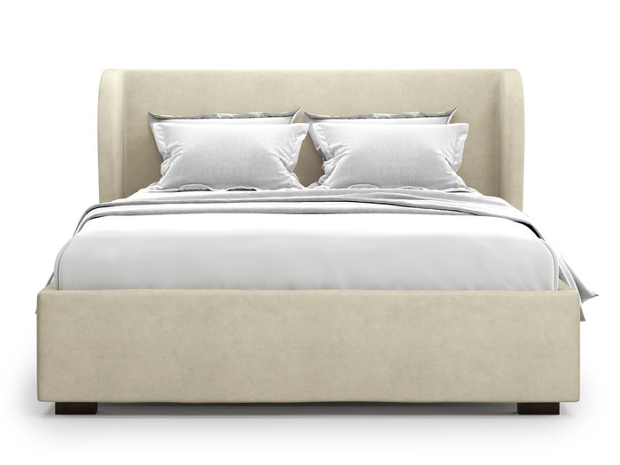 Кровать Tenno 140х200 бежевого цвета с подъемным механизмом  - купить Кровати для спальни по цене 49600.0