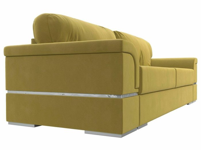 Прямой диван-кровать Порту желтого цвета - лучшие Прямые диваны в INMYROOM