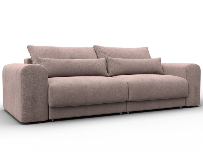 Диван-кровать Лига-056 темно-бежевого цвета