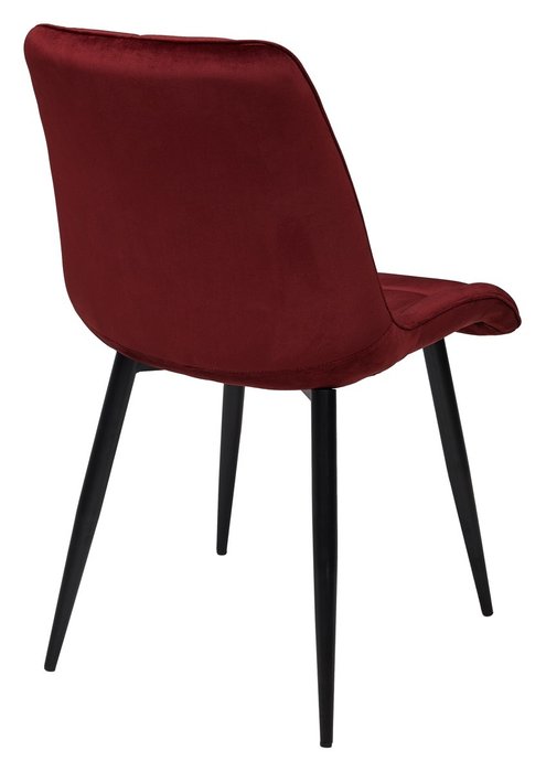 Стул Chic бардового цвета - лучшие Обеденные стулья в INMYROOM