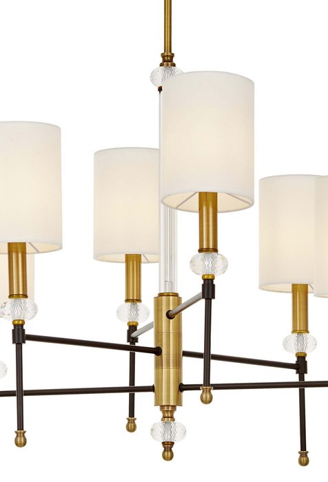 Подвесной светильник Lumina Deco Rodezio LDP 1229-6-NF MD - купить Подвесные люстры по цене 19371.0