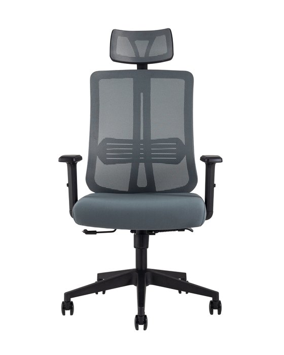 Офисное кресло Top Chairs Post серого цвета - купить Офисные кресла по цене 13145.0
