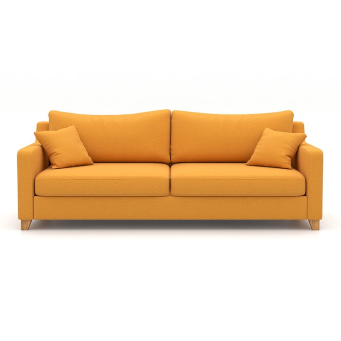 Диван-кровать Mendini EKL (228 см ) желтого цвета
