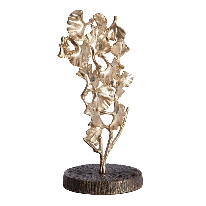 Декор Secret De Maison Leaf золотого цвета - лучшие Фигуры и статуэтки в INMYROOM